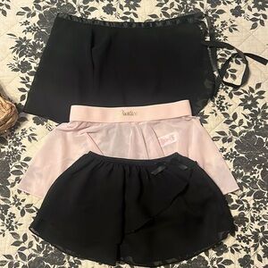 SET OF GIRLS DANCE SKIRTS
